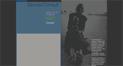 Desktop Screenshot of genderconsult.org